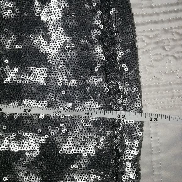 ARITZIA / TATULA Black & Silver Canterbury Sequins Festive Mini Dress Size Small - Picture 12 of 13